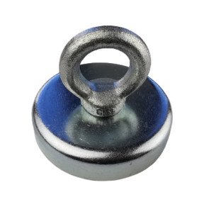 Pottemagneter med Ã¸jebolt - Ferrit