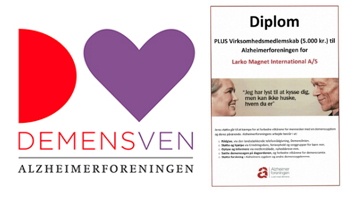 Demensven samt diplom